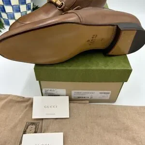 Gucci | Shoes | Mens Gucci Bamboohorse Bit Leather Loafers  display picture 1